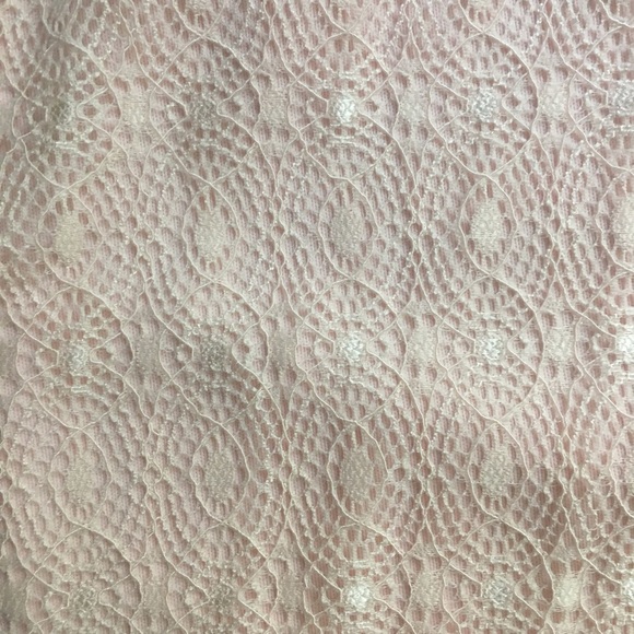 NWT! WinWin Light Pink High Neck Lace Halter Dress - Picture 3 of 5